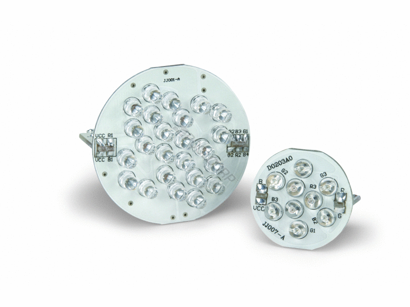1.2w 12v 9-led colorglo spa bulb w/ wedge base